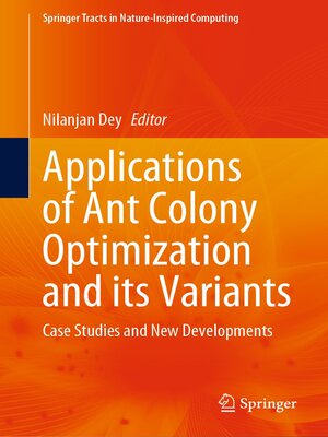 cover image of Applications of Ant Colony Optimization and its Variants